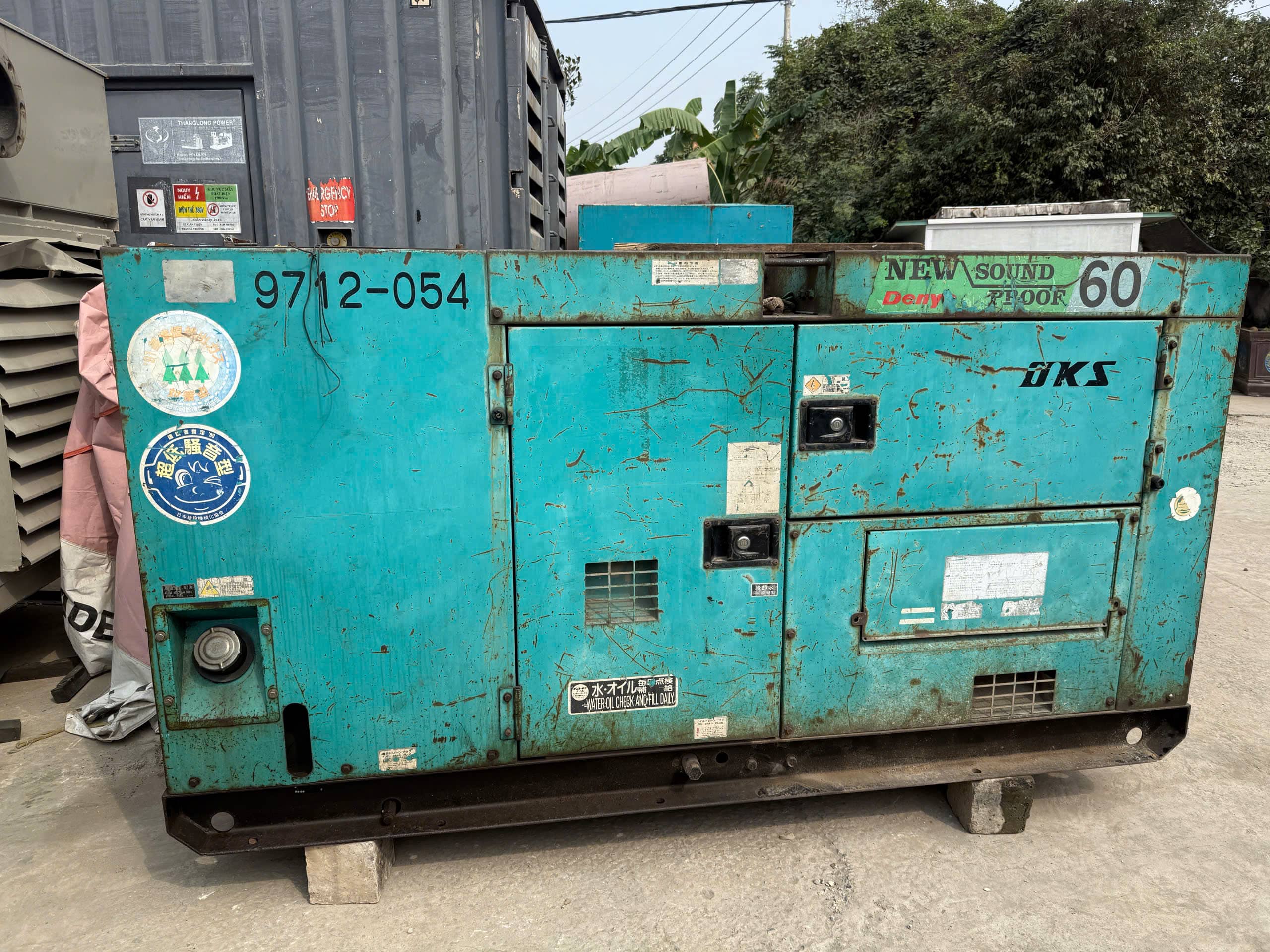 Máy phát điện Denyo 60Kva